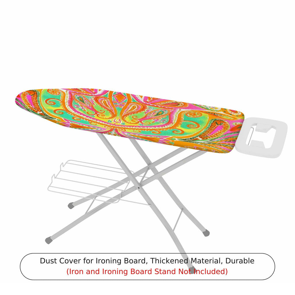 1-Piece Colorful Paisley Abstract Art  Ironing Board Cover, Universal Size, Without Board