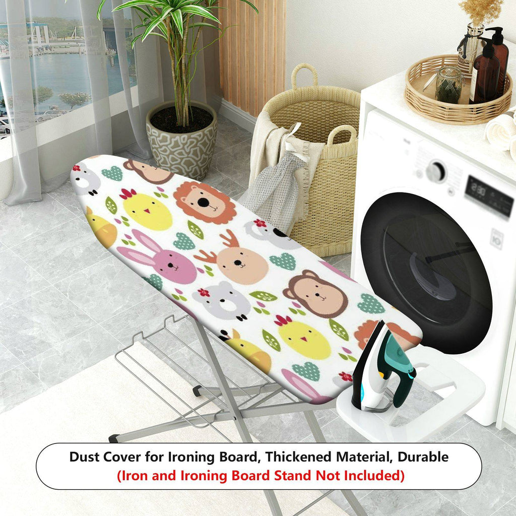 1-Piece Animal  Colorful  Ironing Board Cover, Universal Size, Without Board