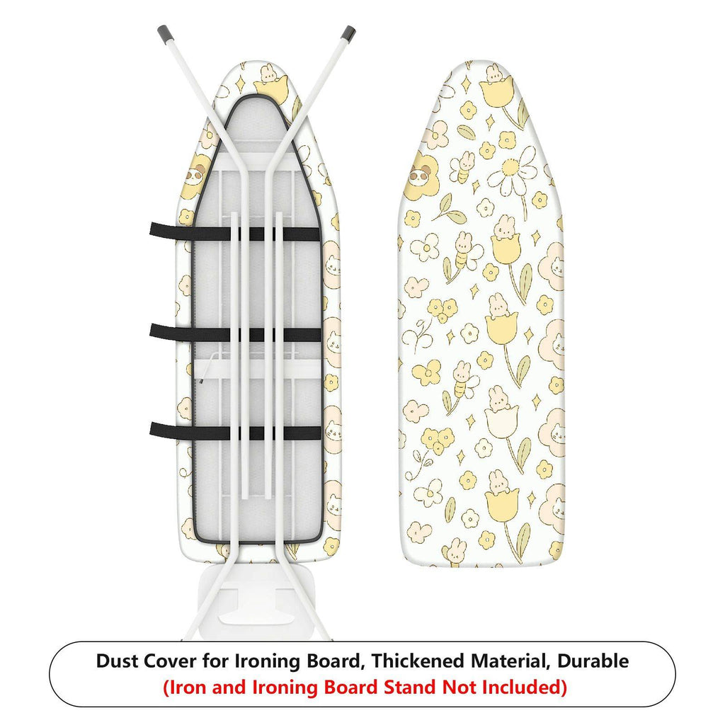 1-Piece Floral  Animal Pattern  Ironing Board Cover, Universal Size, Without Board