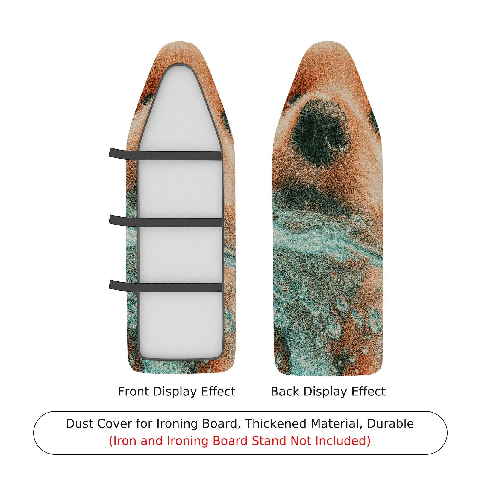 1-Piece Otter Sea Ocean  Ironing Board Cover, Universal Size, Without Board