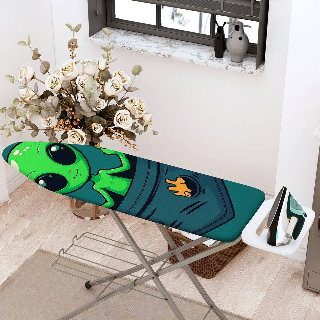 1-Piece Alien  Pocket  Ironing Board Cover, Universal Size, Without Board