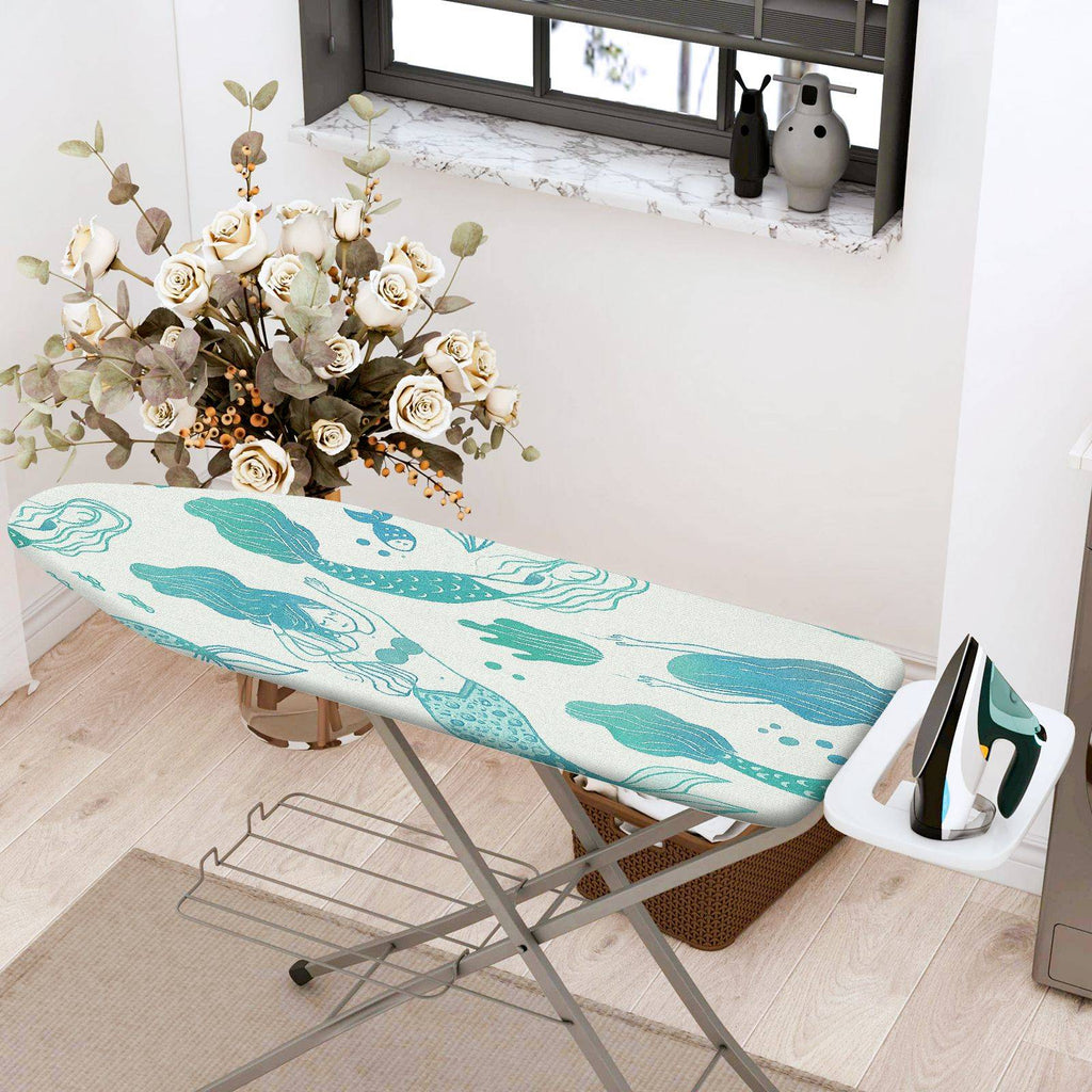 1-Piece Abstract Sea  Ironing Board Cover, Universal Size, Without Board