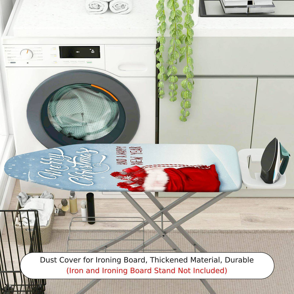 1-Piece Christmas Holiday Santa  Ironing Board Cover, Universal Size, Without Board