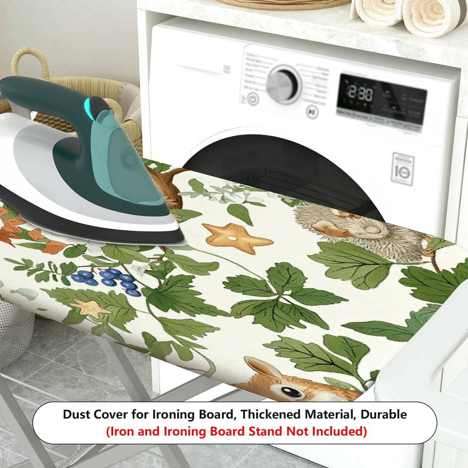1-Piece Animal Floral Nature  Ironing Board Cover, Universal Size, Without Board
