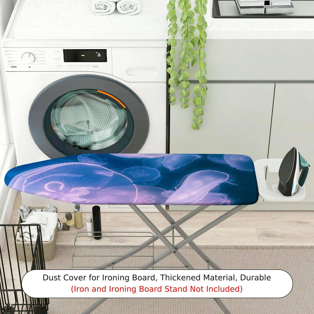 1-Piece Jellyfish Ocean Marine  Ironing Board Cover, Universal Size, Without Board