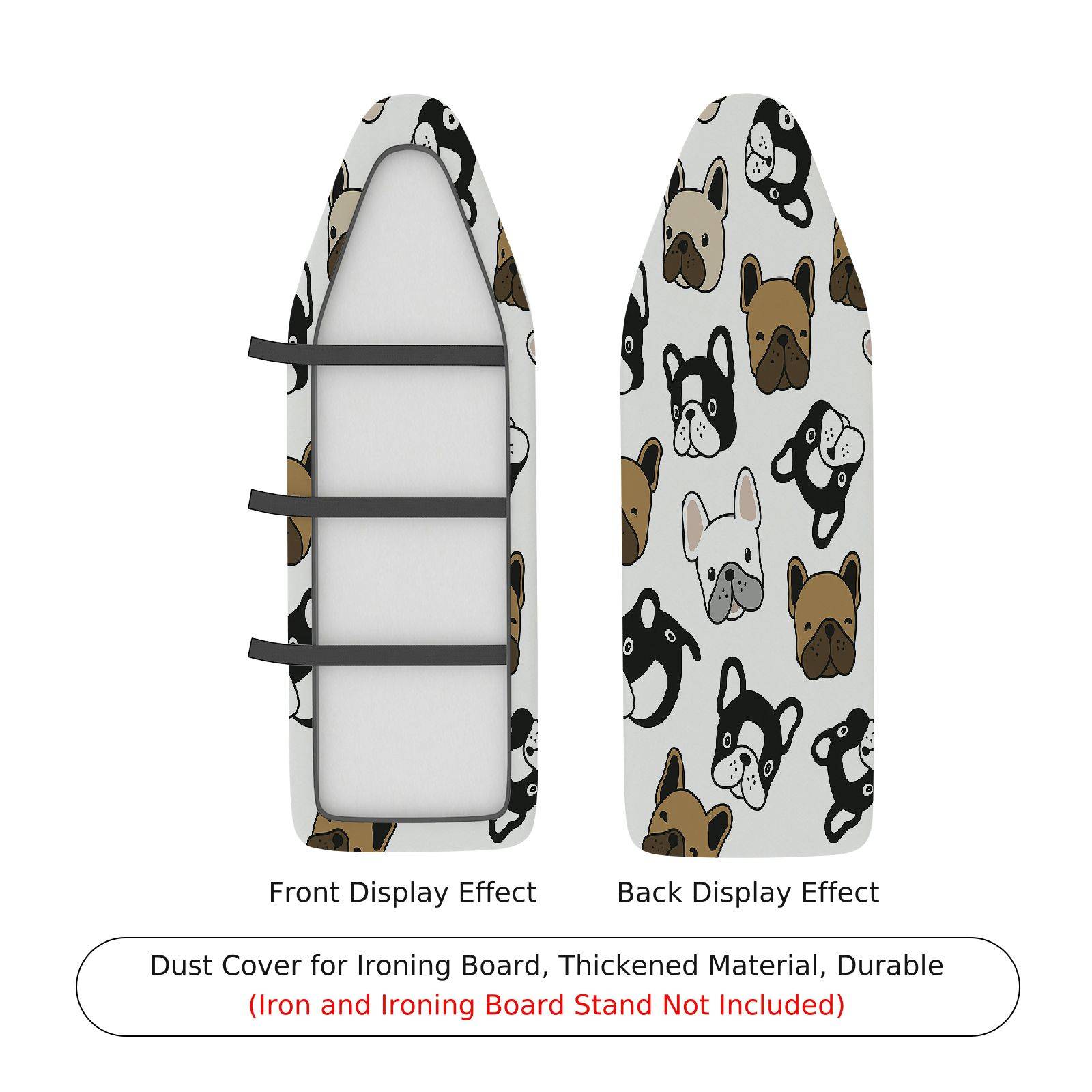 1-Piece Dog Pattern Animal  Ironing Board Cover, Universal Size, Without Board