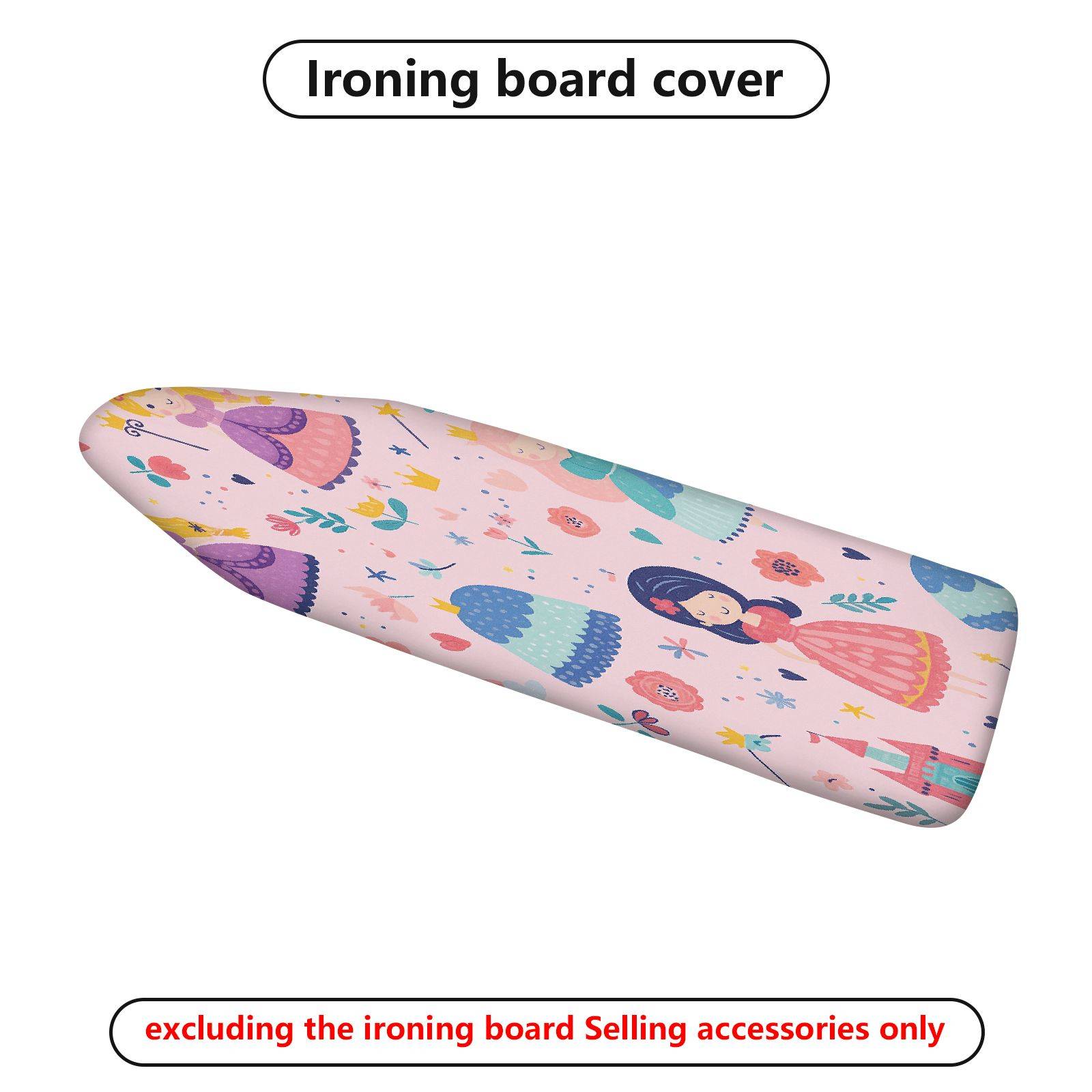 1-Piece Colorful  Ironing Board Cover, Universal Size, Without Board