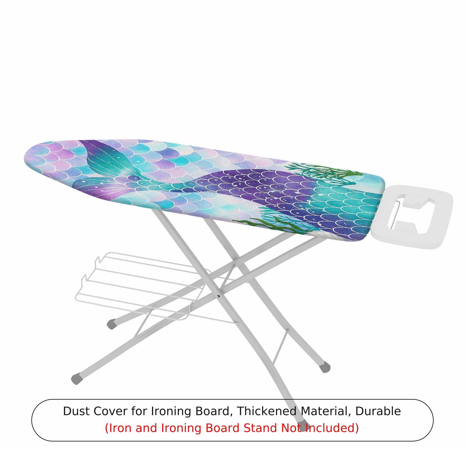 1-Piece Fish Scale Ocean  Ironing Board Cover, Universal Size, Without Board