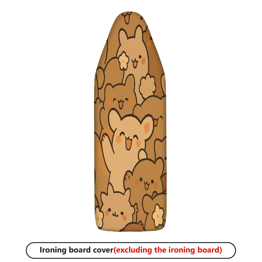 1-Piece Bear Cuteness Animal  Ironing Board Cover, Universal Size, Without Board