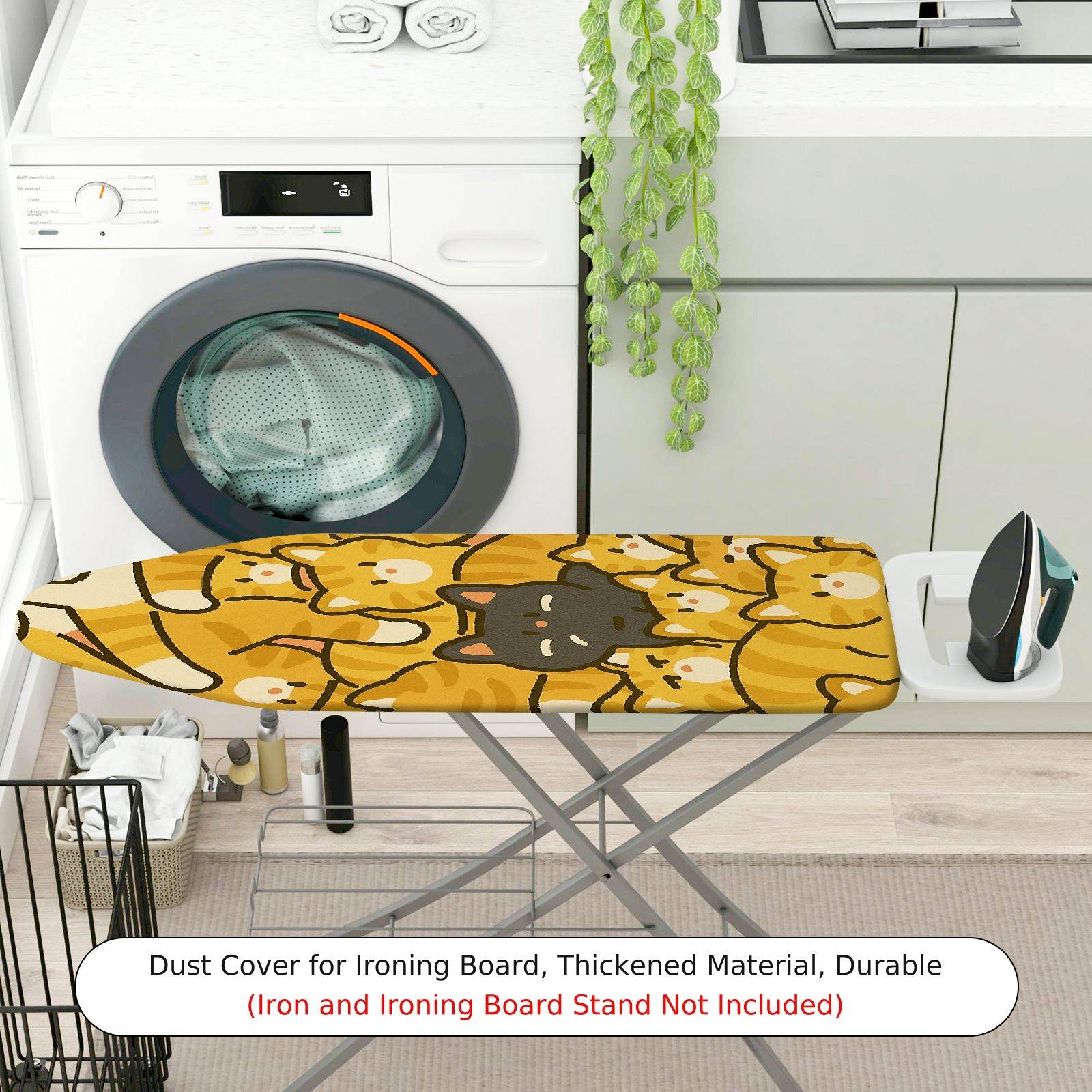 1-Piece Cat  Animal  Ironing Board Cover, Universal Size, Without Board
