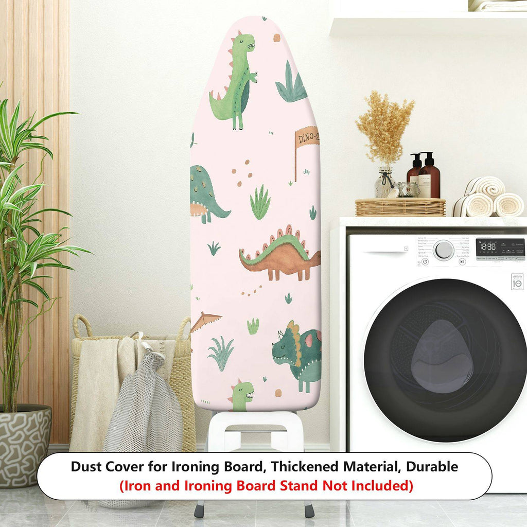 1-Piece Dinosaur Safari Animal  Ironing Board Cover, Universal Size, Without Board