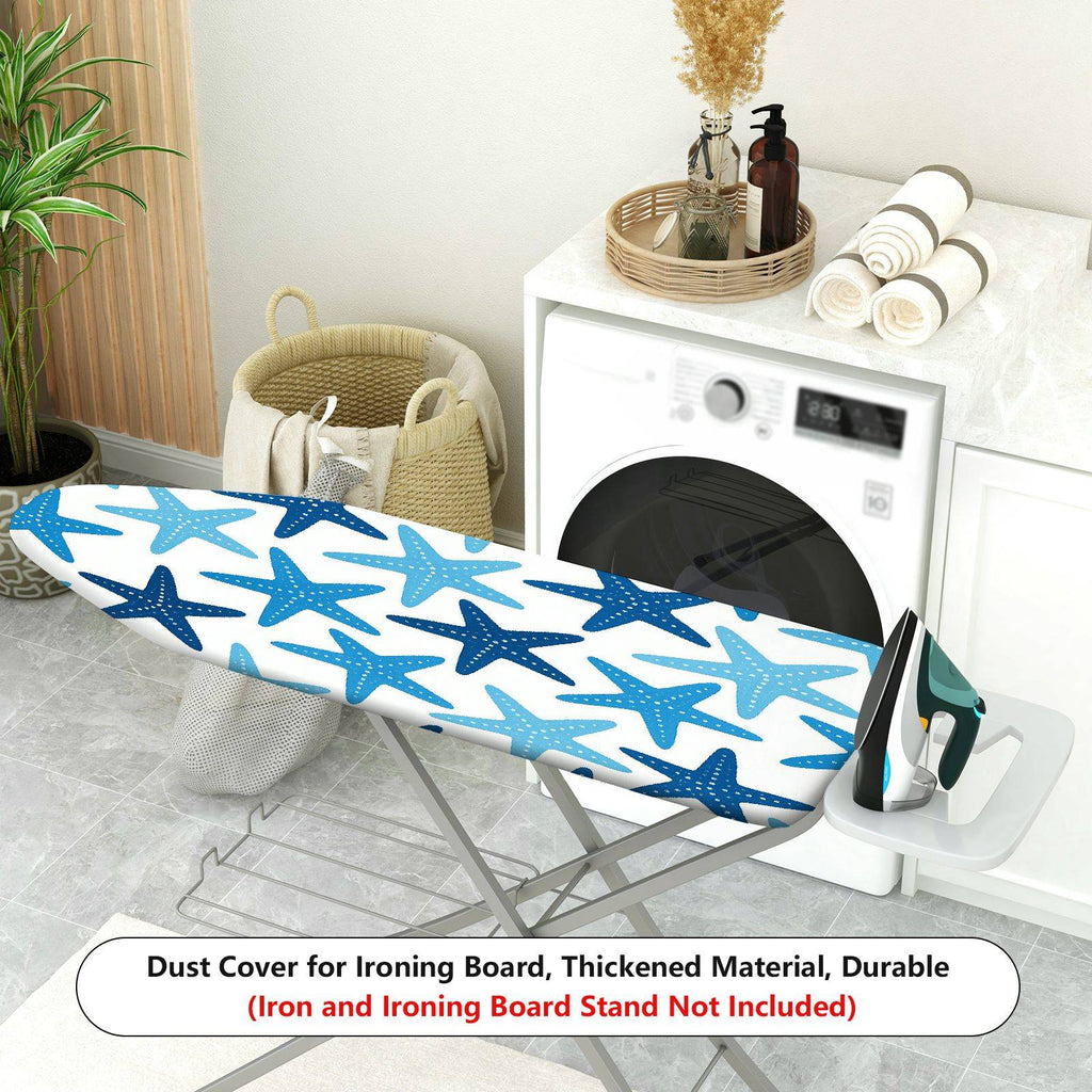 1-Piece Starfish Ocean Nautical  Ironing Board Cover, Universal Size, Without Board