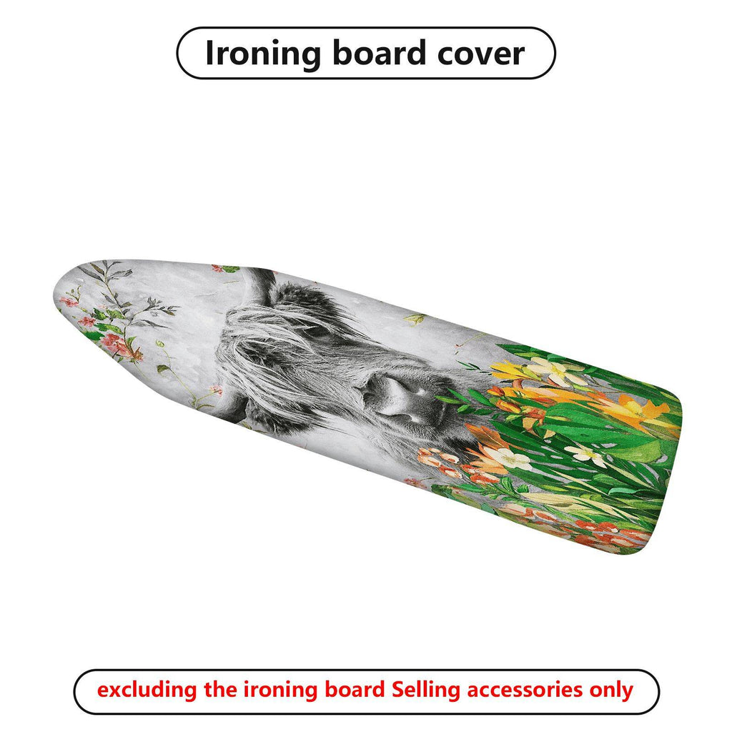 1-Piece Animal Floral Pastoral  Ironing Board Cover, Universal Size, Without Board