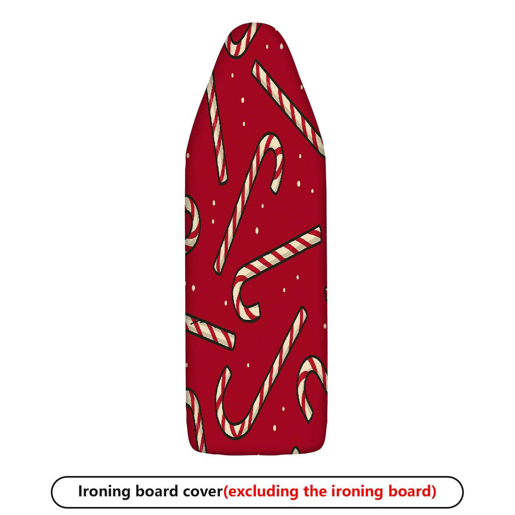 1-Piece Christmas Candy cane Pattern Red  Ironing Board Cover, Universal Size, Without Board