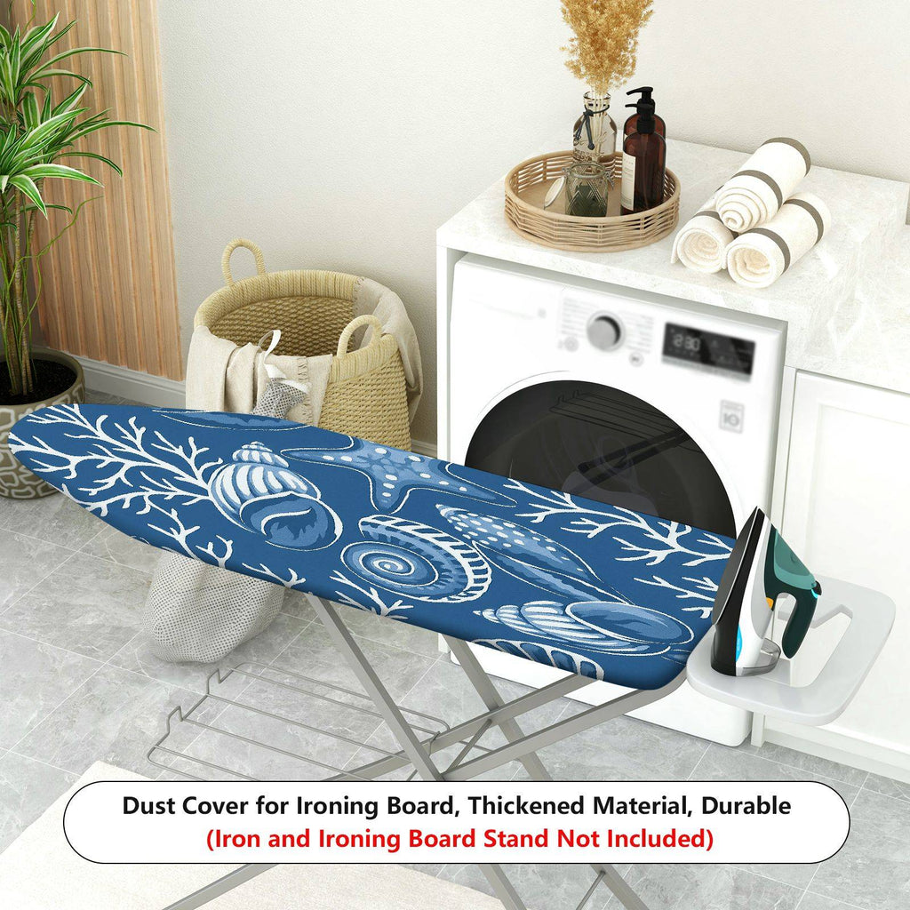1-Piece Ocean Shell Star  Ironing Board Cover, Universal Size, Without Board