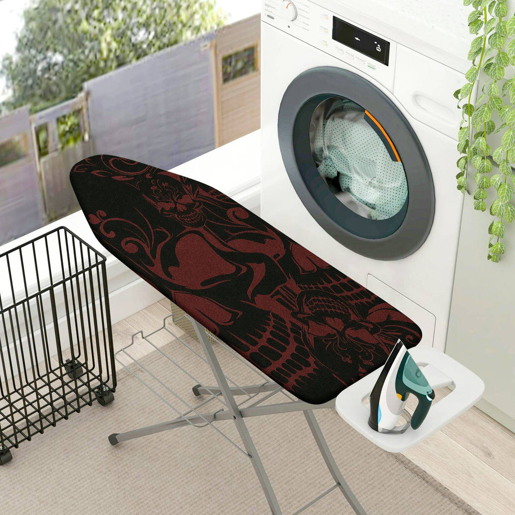 1-Piece Gothic Floral Abstract  Ironing Board Cover, Universal Size, Without Board