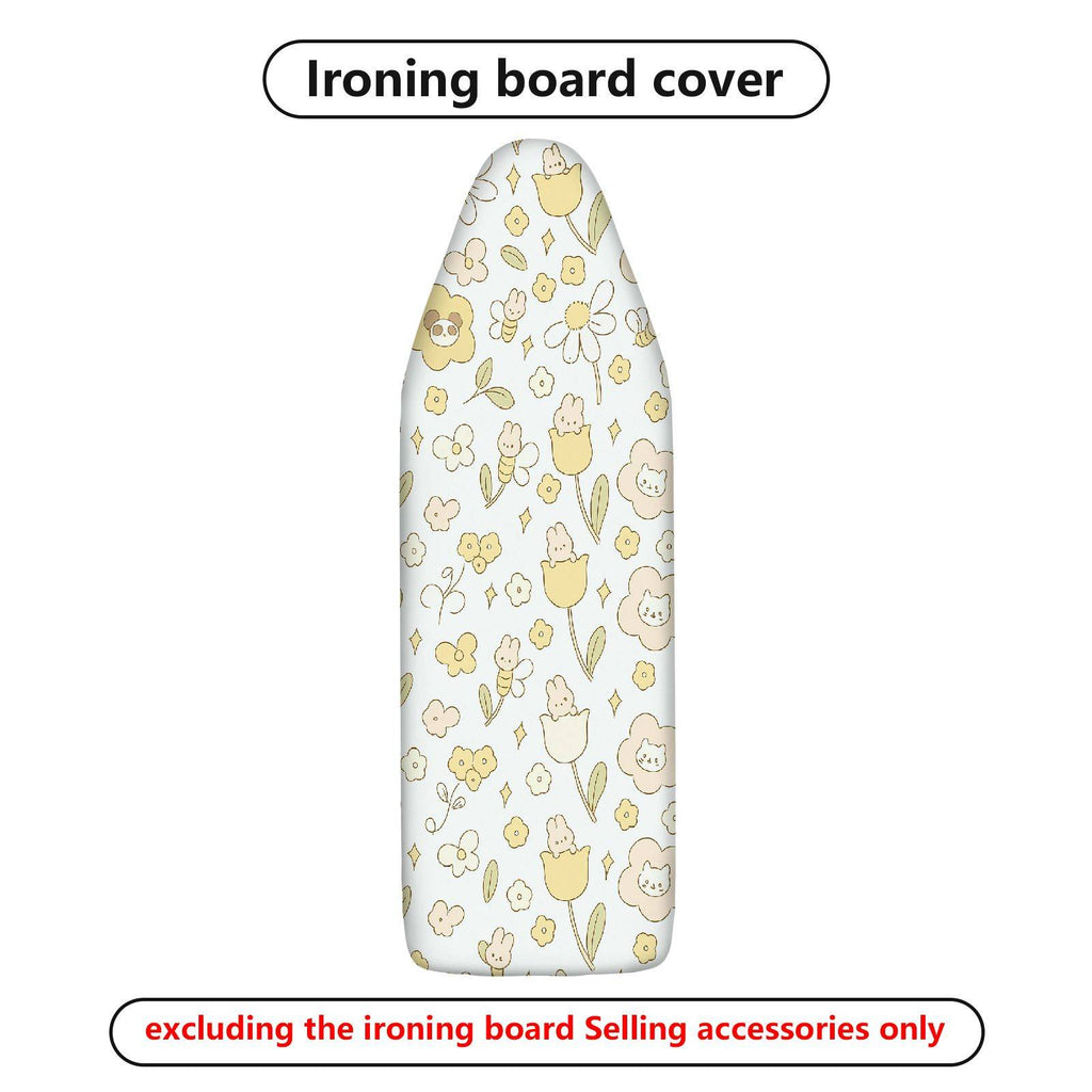 1-Piece Floral  Animal Pattern  Ironing Board Cover, Universal Size, Without Board