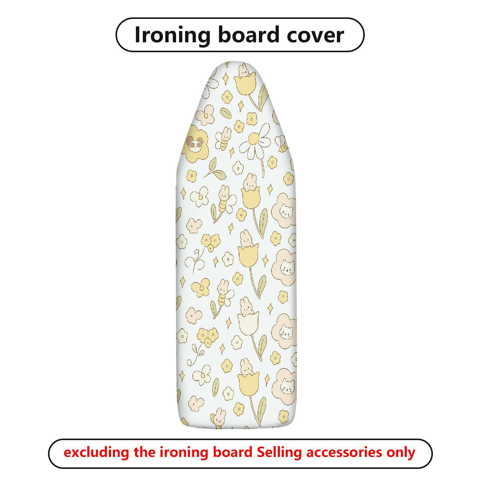 1-Piece Floral  Animal Pattern  Ironing Board Cover, Universal Size, Without Board