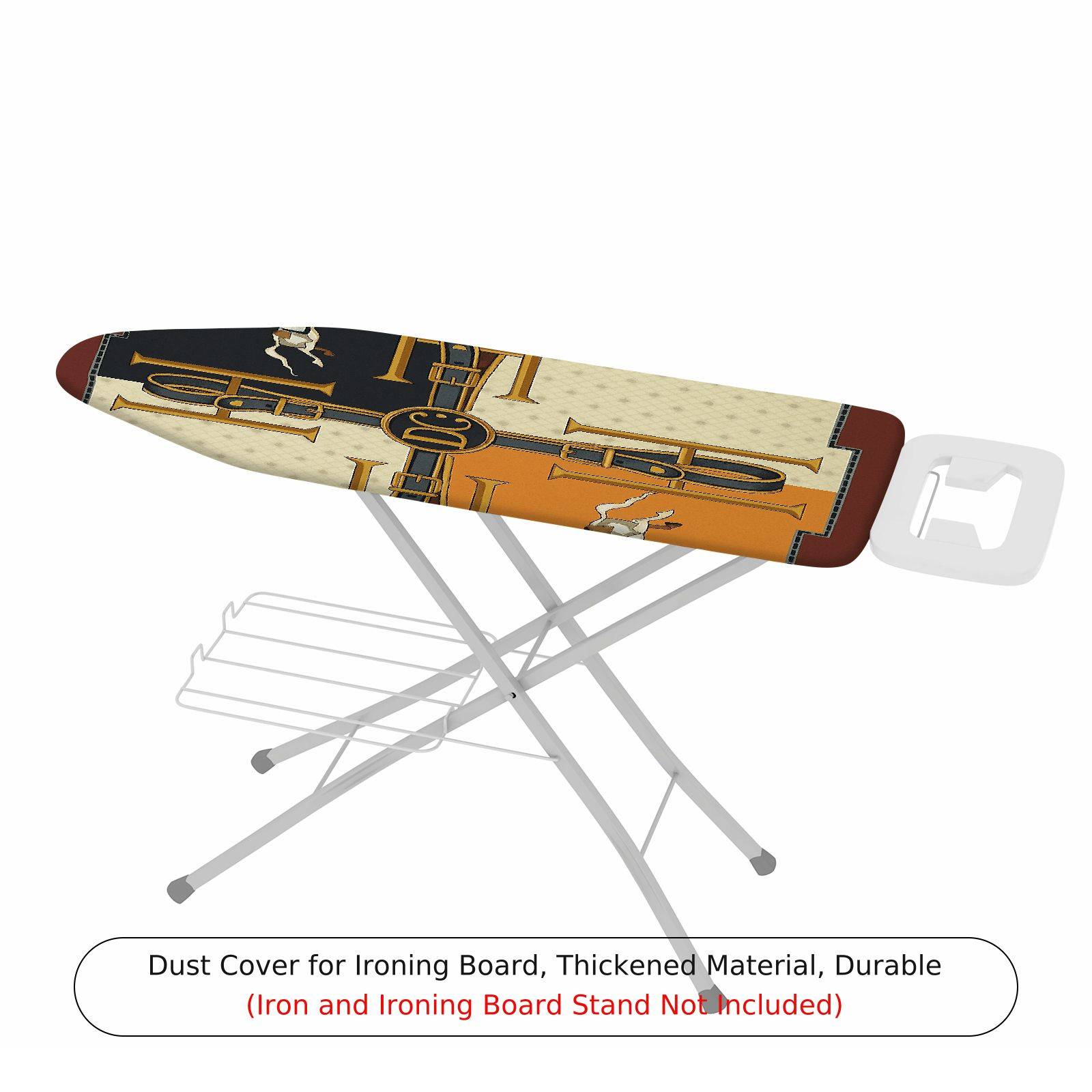 1-Piece Abstract Geometric Vintage  Ironing Board Cover, Universal Size, Without Board