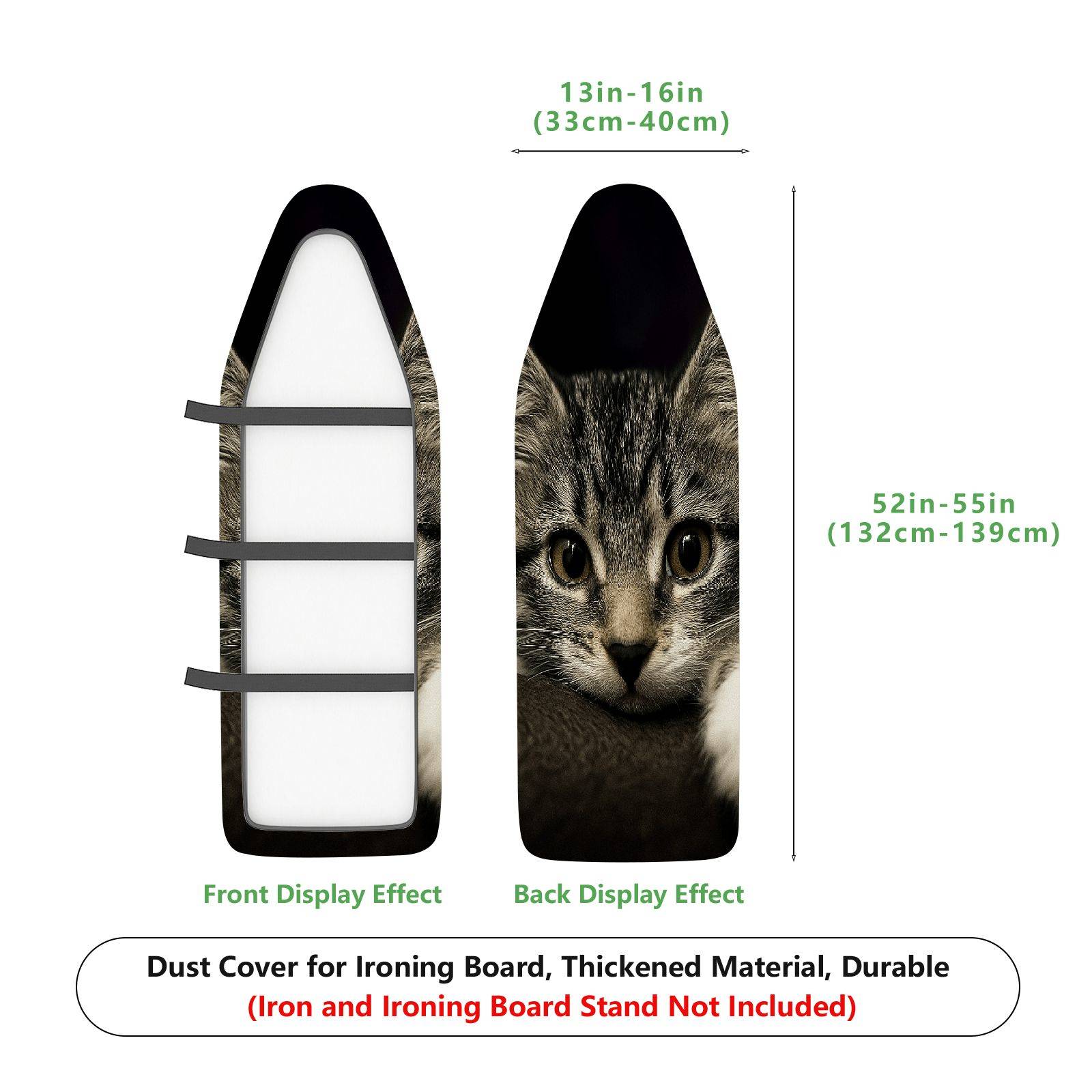 1-Piece Cat Animal Pattern Pet  Ironing Board Cover, Universal Size, Without Board