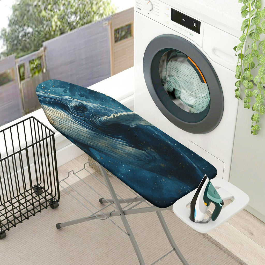 1-Piece Whale Ocean Starry  Ironing Board Cover, Universal Size, Without Board
