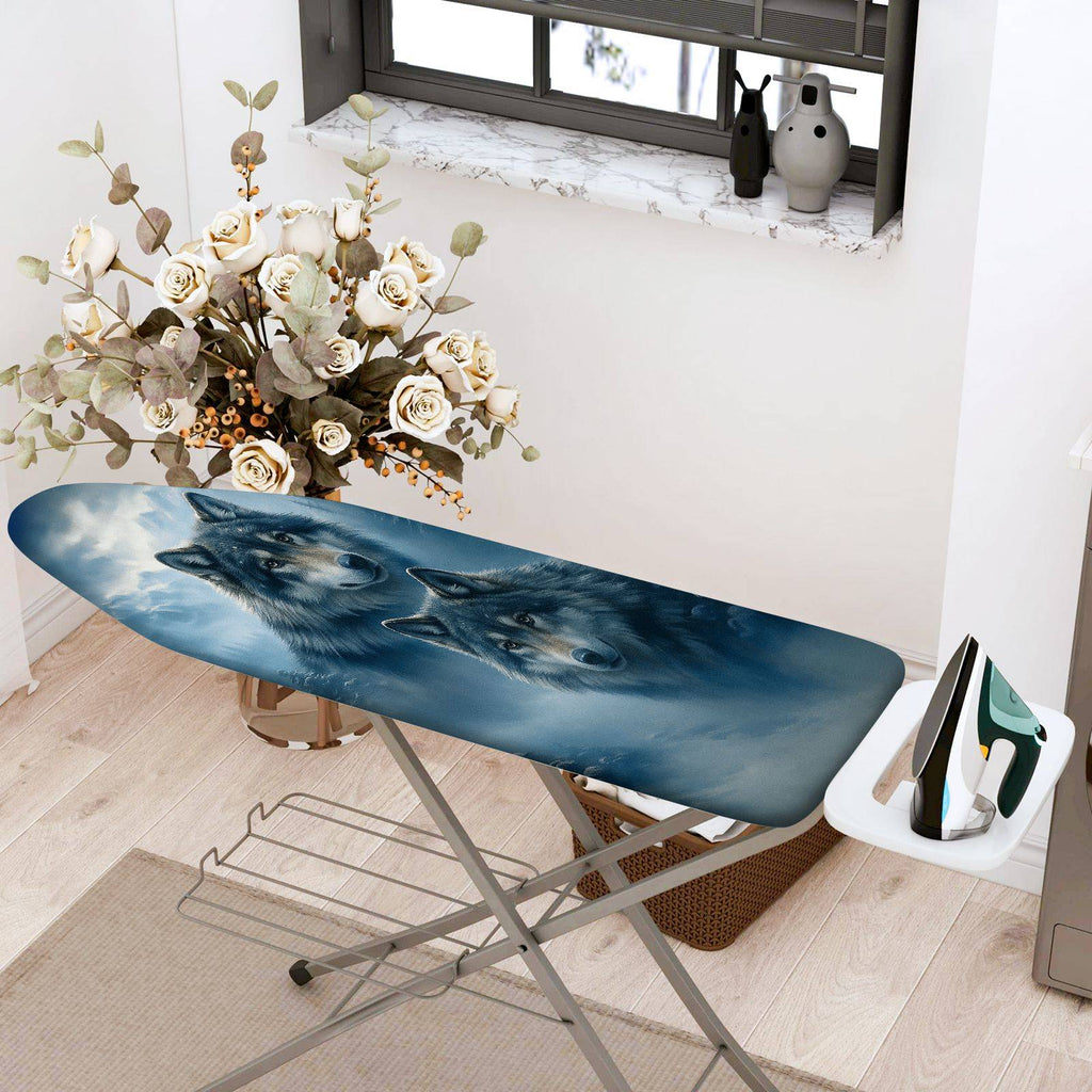 1-Piece Wolf Nature Animal  Ironing Board Cover, Universal Size, Without Board