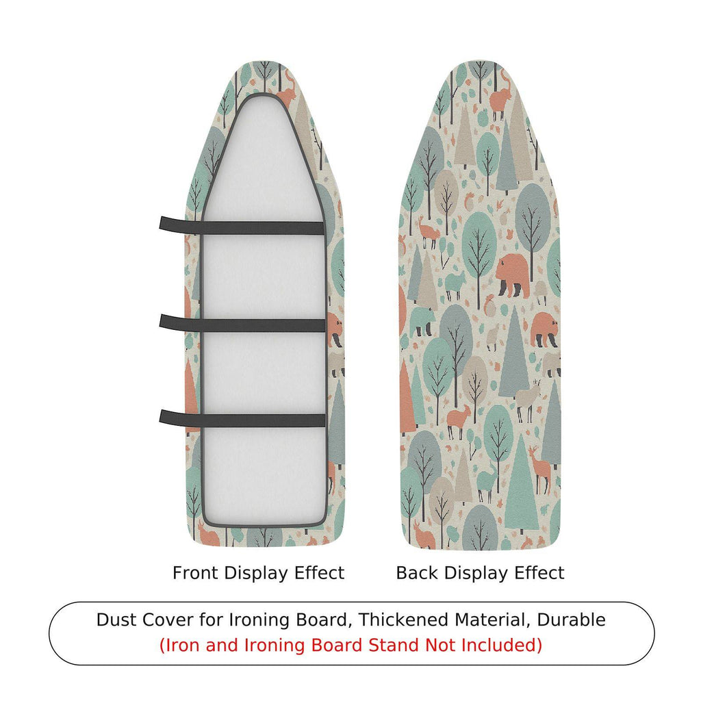 1-Piece Animal Leaf Geometric  Ironing Board Cover, Universal Size, Without Board