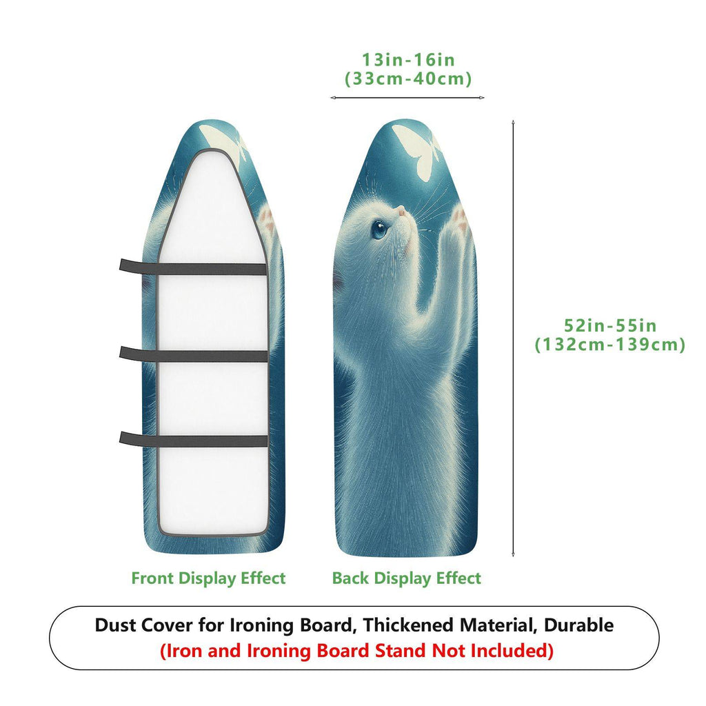 1-Piece Cat Cute Animal  Ironing Board Cover, Universal Size, Without Board
