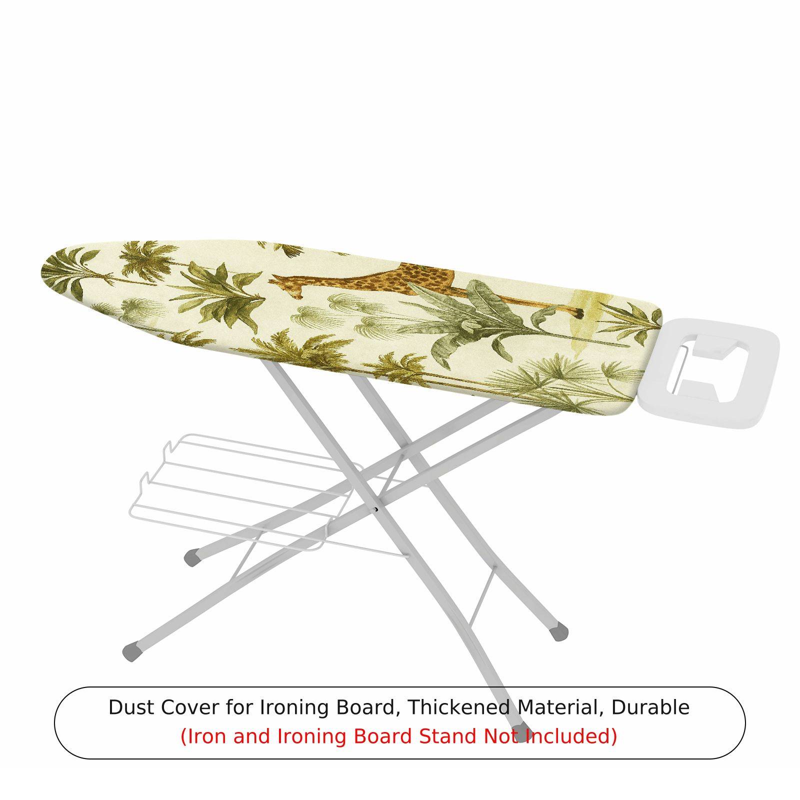 1-Piece Jungle Animal Safari  Ironing Board Cover, Universal Size, Without Board