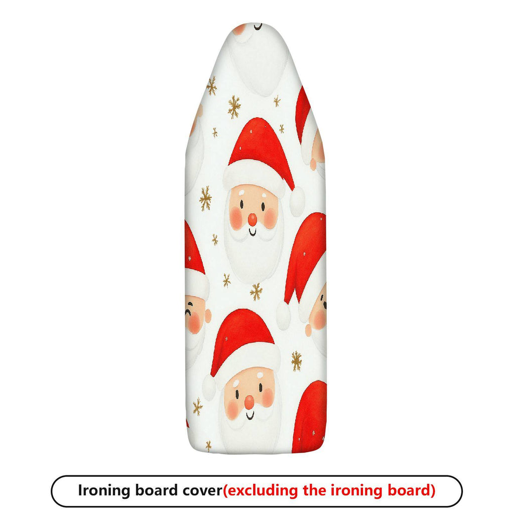 1-Piece Santa Claus Christmas Snowflake  Ironing Board Cover, Universal Size, Without Board