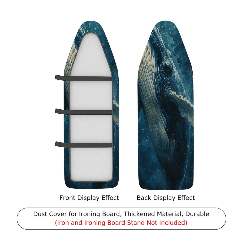 1-Piece Whale Ocean Starry  Ironing Board Cover, Universal Size, Without Board
