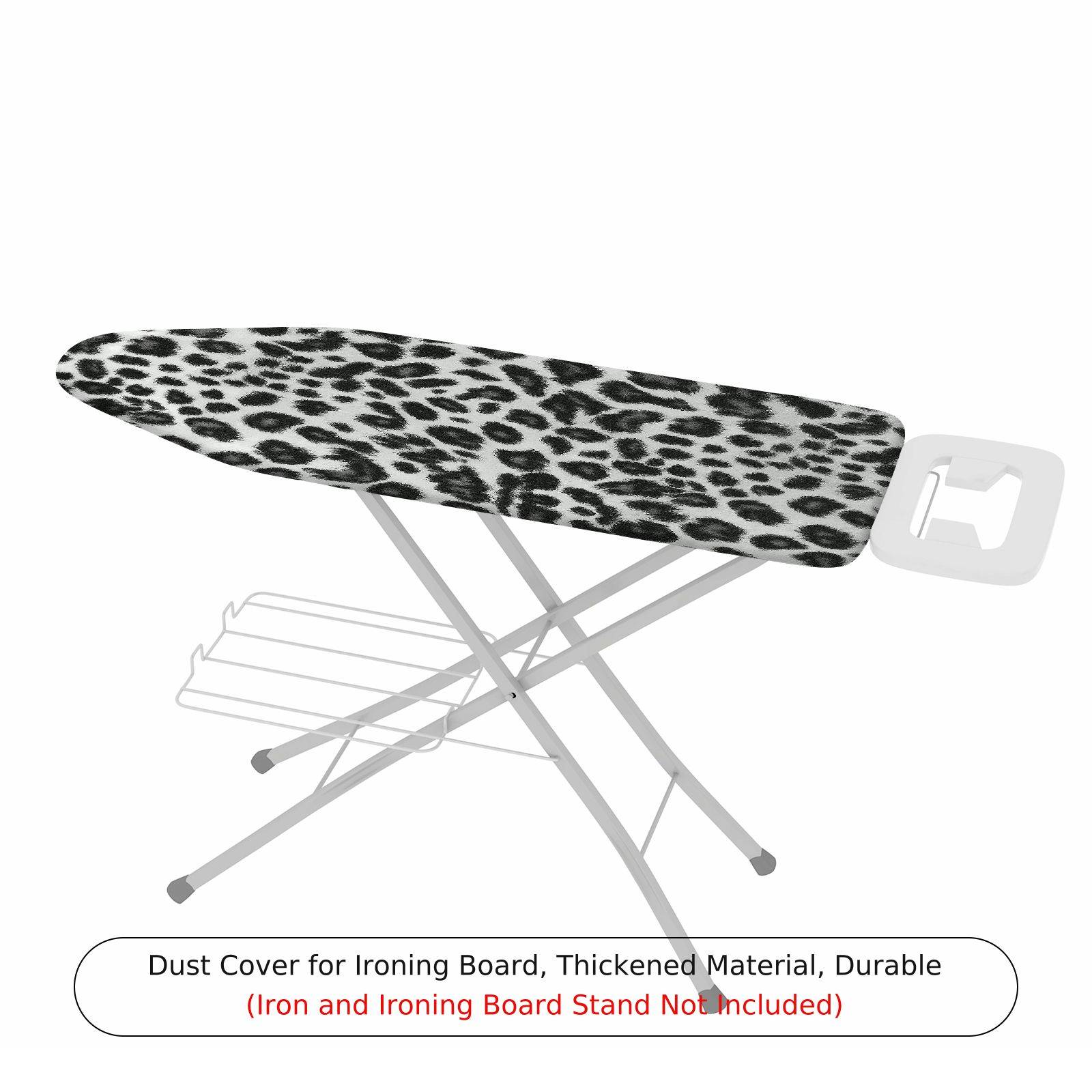 1-Piece Leopard Print Animal Pattern Stylish  Ironing Board Cover, Universal Size, Without Board
