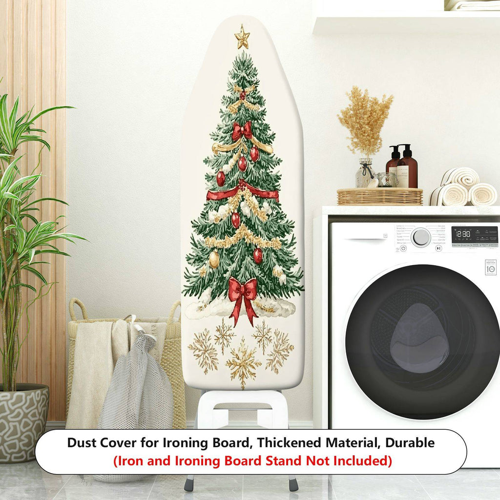 1-Piece Christmas Tree Holiday Decoration Winter Theme  Ironing Board Cover, Universal Size, Without Board