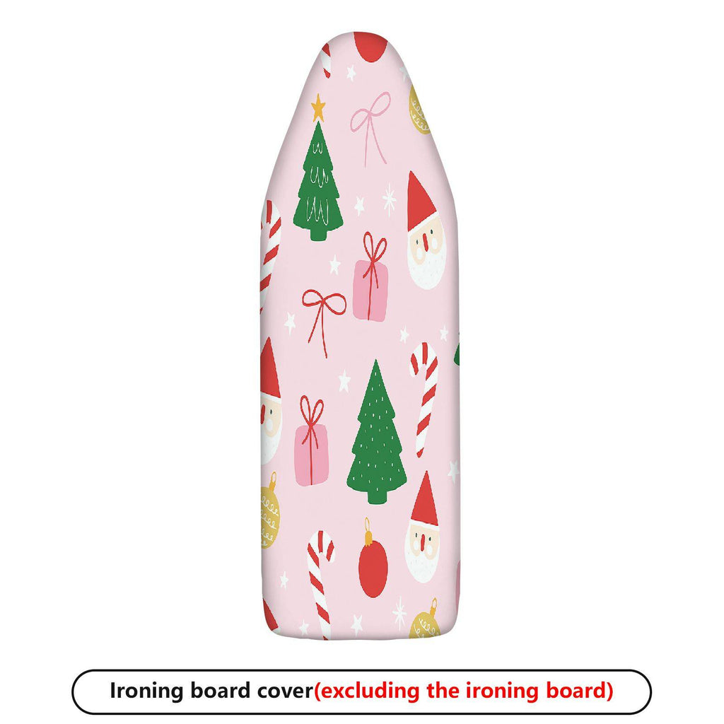 1-Piece Christmas Santa Tree Gift  Ironing Board Cover, Universal Size, Without Board