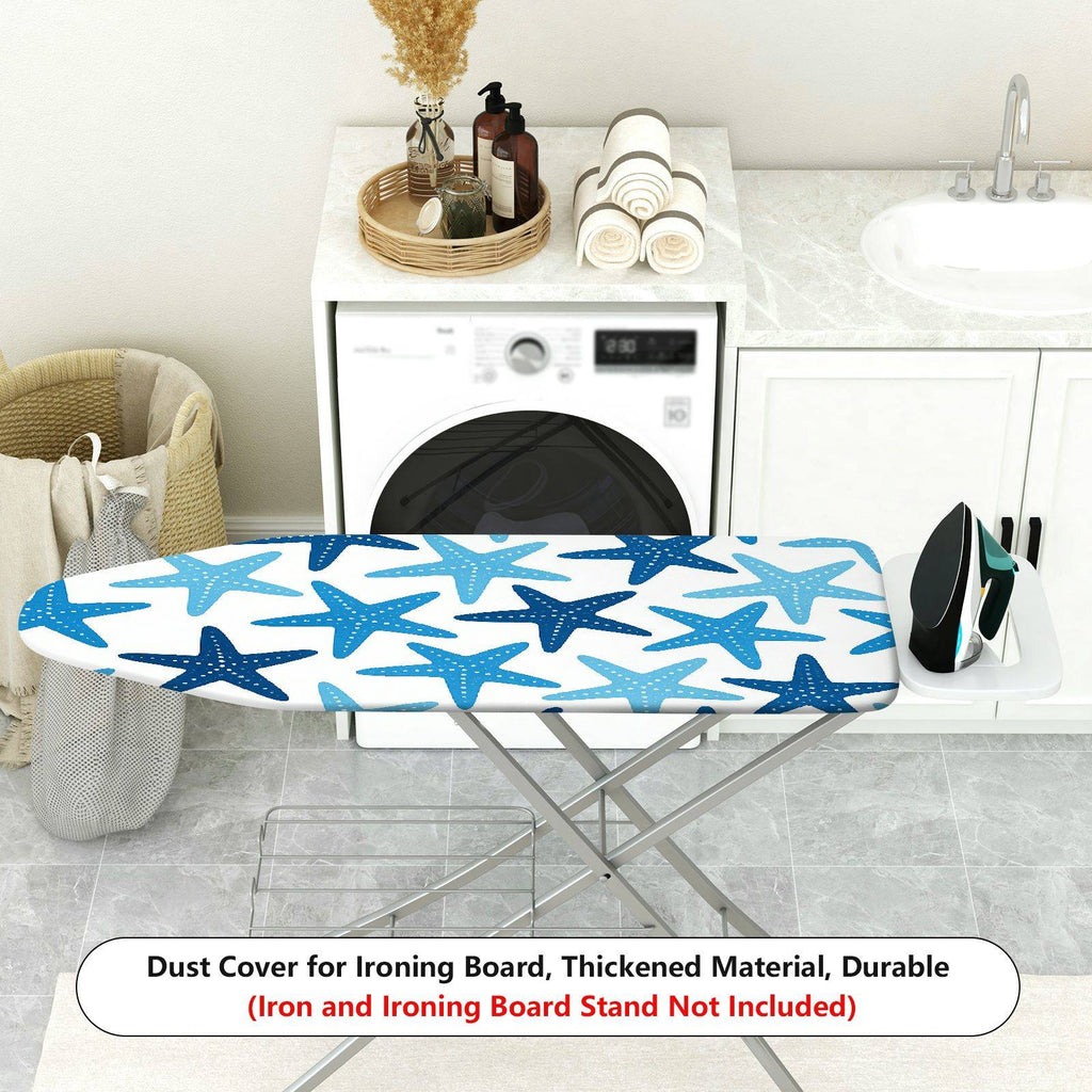 1-Piece Starfish Ocean Nautical  Ironing Board Cover, Universal Size, Without Board