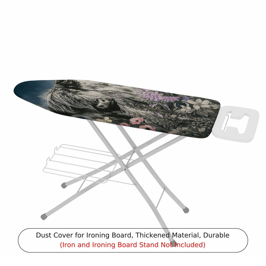 1-Piece Floral Animal Nature  Ironing Board Cover, Universal Size, Without Board
