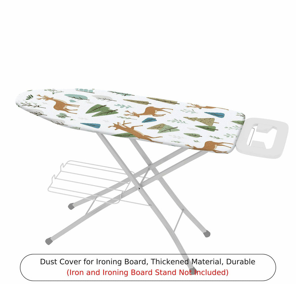 1-Piece Forest Animal Nature  Ironing Board Cover, Universal Size, Without Board