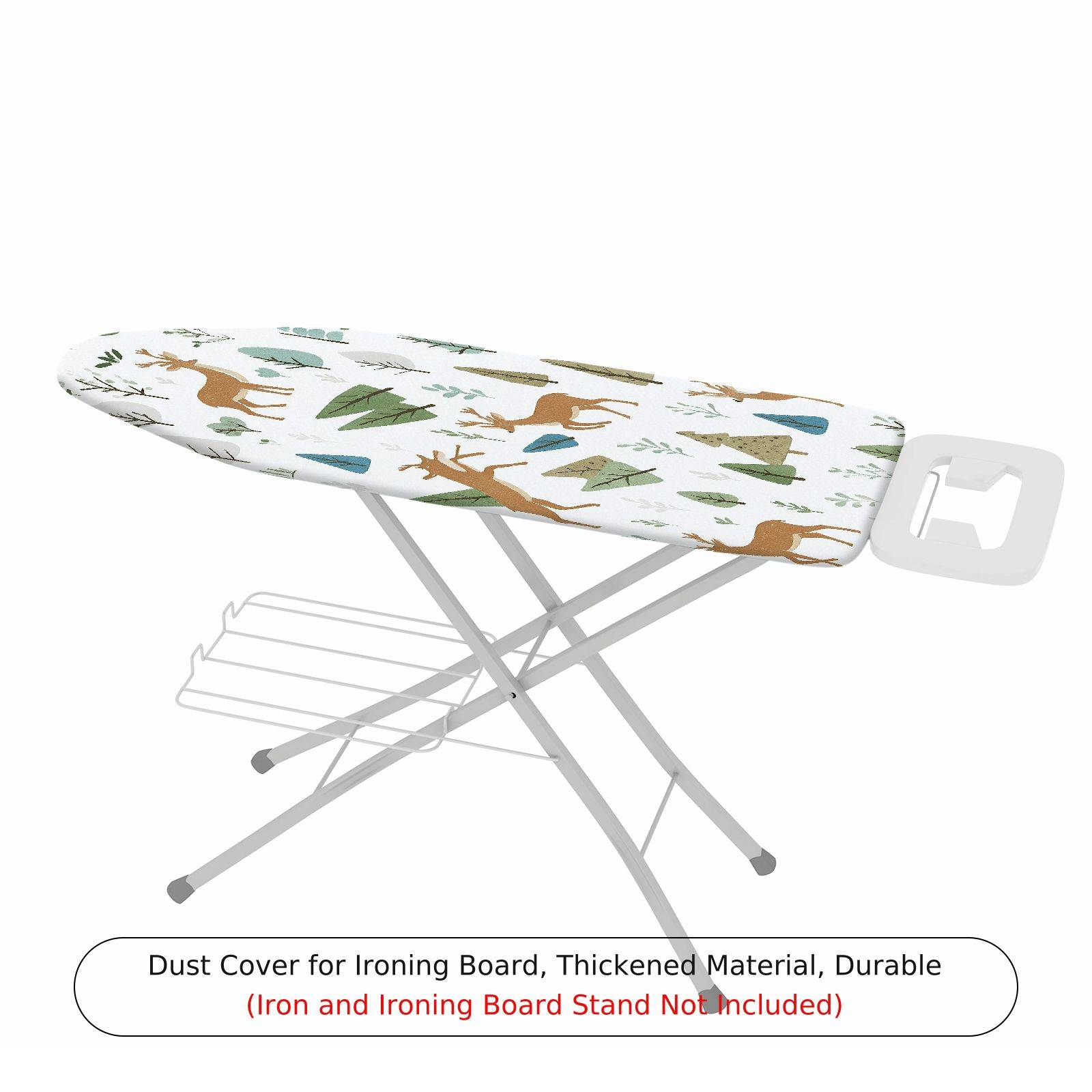 1-Piece Forest Animal Nature  Ironing Board Cover, Universal Size, Without Board