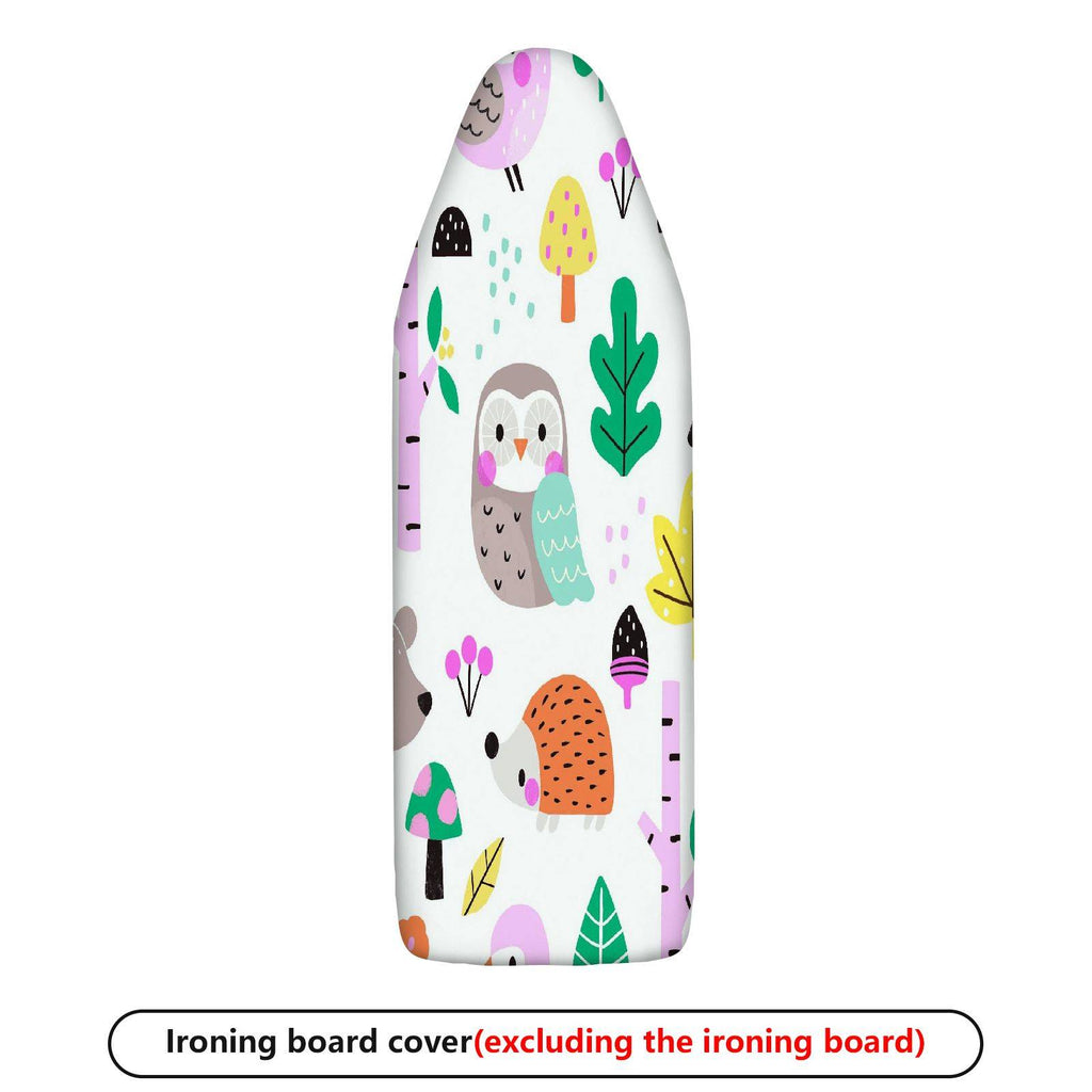 1-Piece Cute Owl Forest Animal Theme  Ironing Board Cover, Universal Size, Without Board