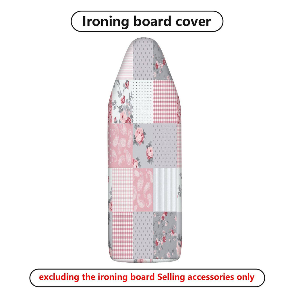 1-Piece Floral Patchwork Retro Romantic  Ironing Board Cover, Universal Size, Without Board