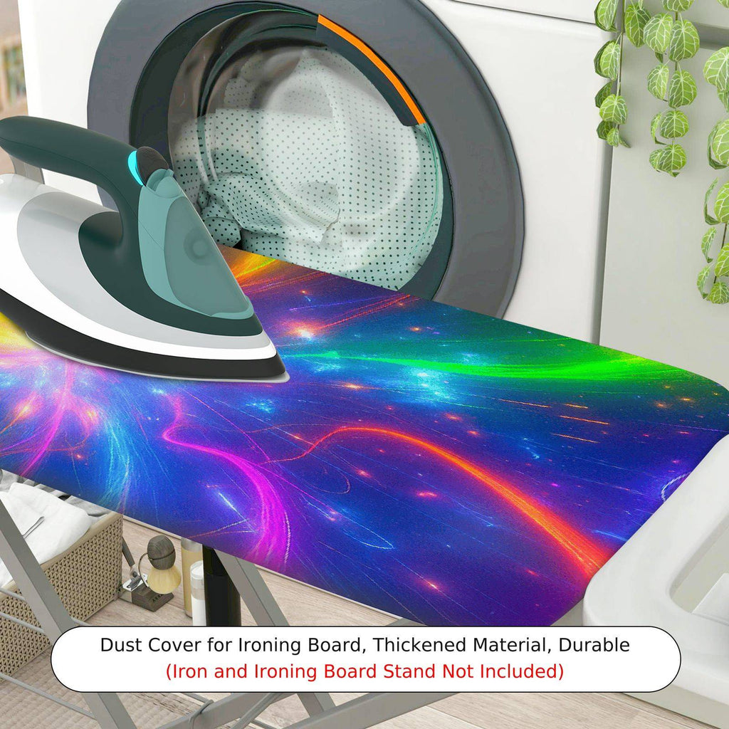 1-Piece Abstract Colorful Vivid  Ironing Board Cover, Universal Size, Without Board