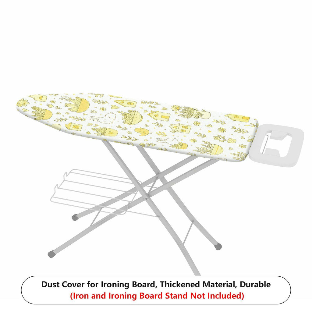 1-Piece Cute Animal Floral Nature  Ironing Board Cover, Universal Size, Without Board