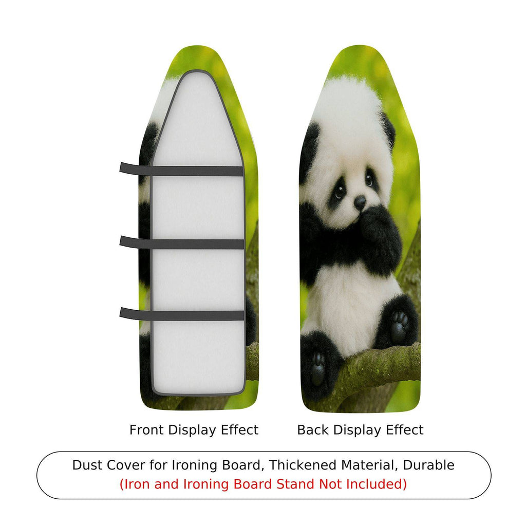 1-Piece Cute Panda Forest Animal  Ironing Board Cover, Universal Size, Without Board