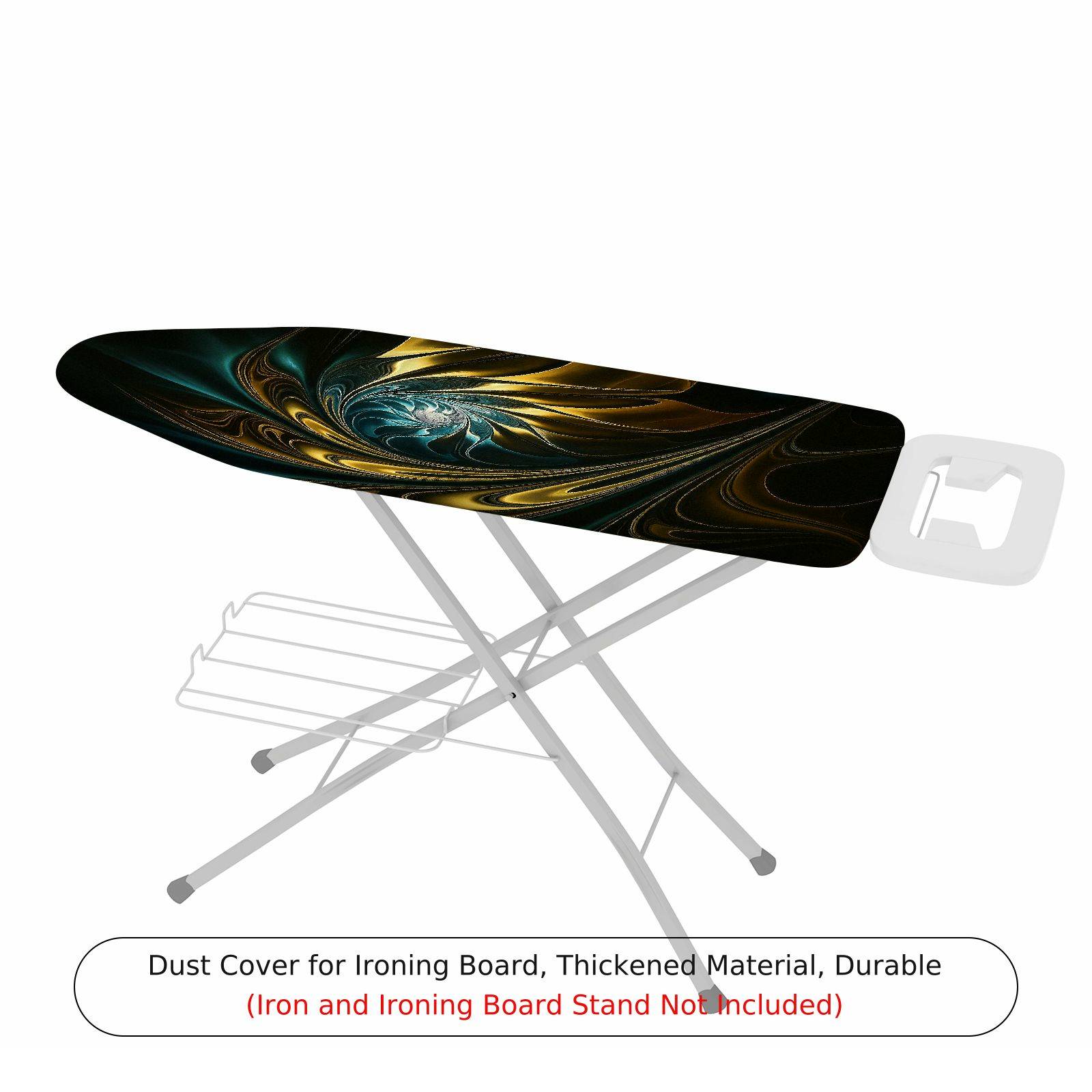 1-Piece Abstract Swirl Design Artistic  Ironing Board Cover, Universal Size, Without Board