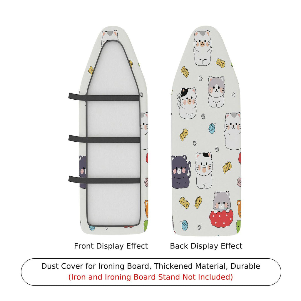 1-Piece Cat  Animal  Ironing Board Cover, Universal Size, Without Board