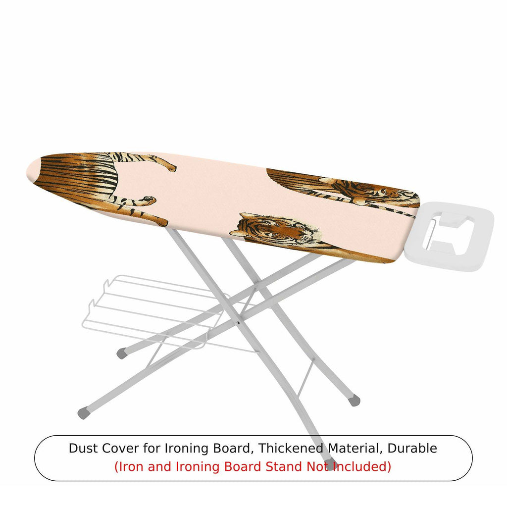1-Piece Tiger Animal Print Striped  Ironing Board Cover, Universal Size, Without Board