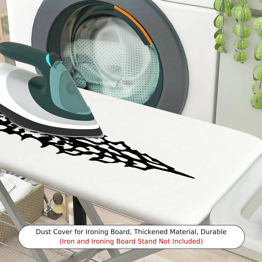 1-Piece Abstract Floral Tribal  Ironing Board Cover, Universal Size, Without Board