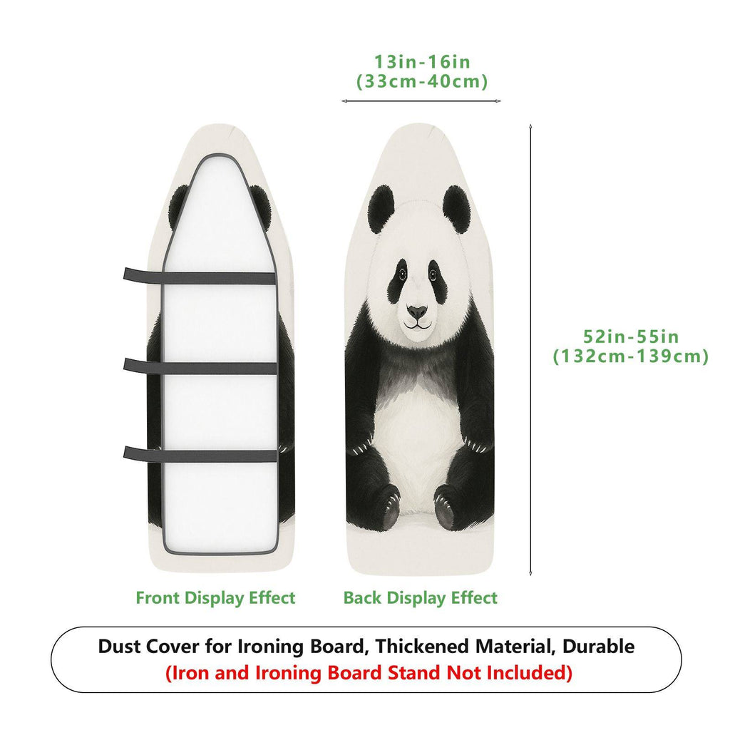 1-Piece Panda Cute Animal  Ironing Board Cover, Universal Size, Without Board