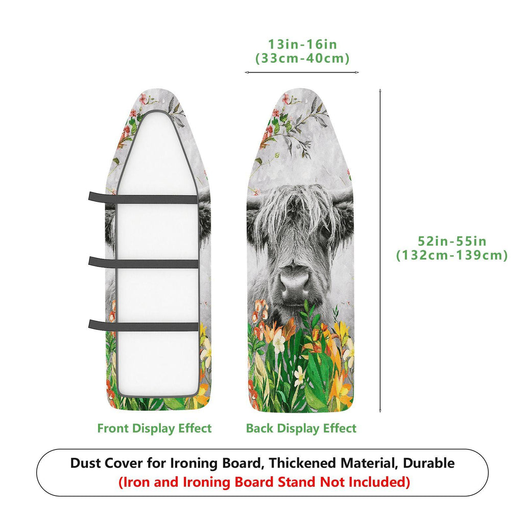 1-Piece Animal Floral Pastoral  Ironing Board Cover, Universal Size, Without Board