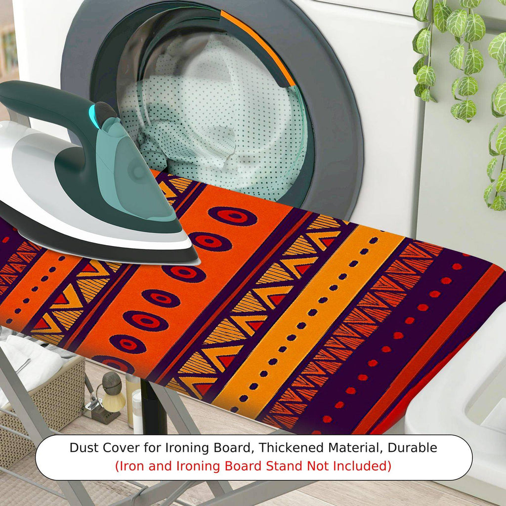 1-Piece Tribal Geometric Abstract  Ironing Board Cover, Universal Size, Without Board